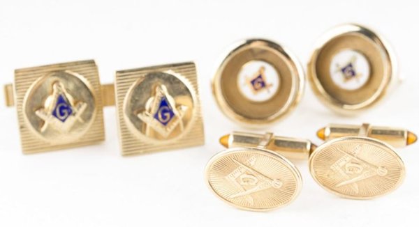 Masonic cuff limks