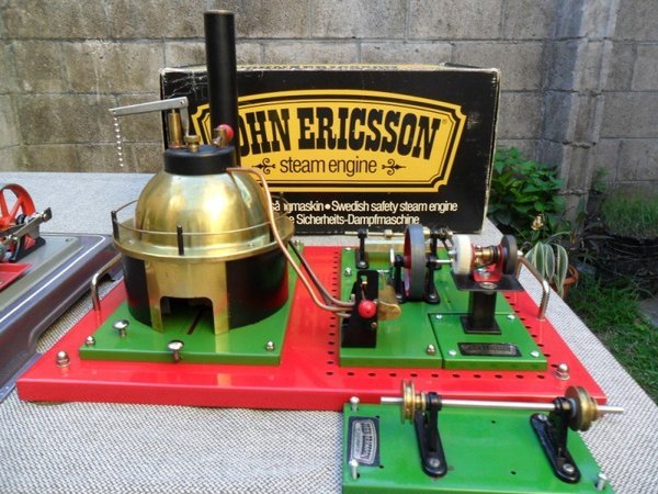 Alga John Ericsson steam engine