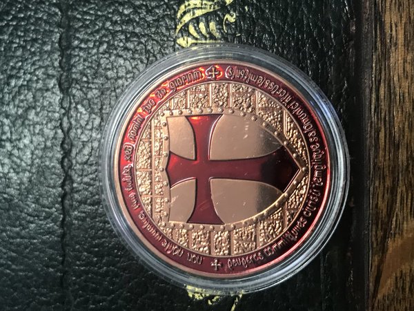 Knights Templar Coins - Black