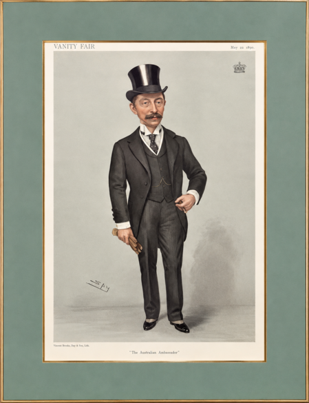 SIR LESLIE WARD “SPY” (1851–1922) - THE AUSTRALIAN COMMONWEALTH
