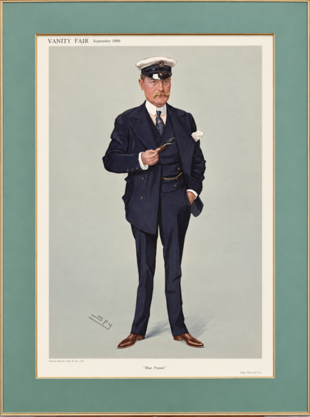 Vanity Fair Caricature. supplement "Tiggy" - by Spy