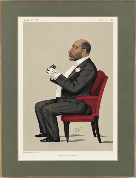 SIR LESLIE WARD “SPY” (1851–1922) - MR REUBEN SASSOON