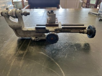 Vintage Australian T.N.C. Super Miniature Engineering Lathe - Partial Frame