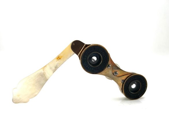 19th-Century French Lunette Bautain Opera Glasses